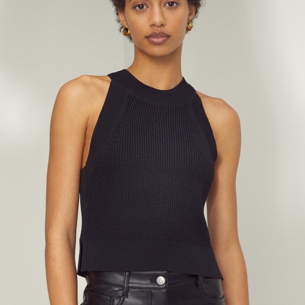 NWOT Wilfred Aritzia Knit Tank - Black